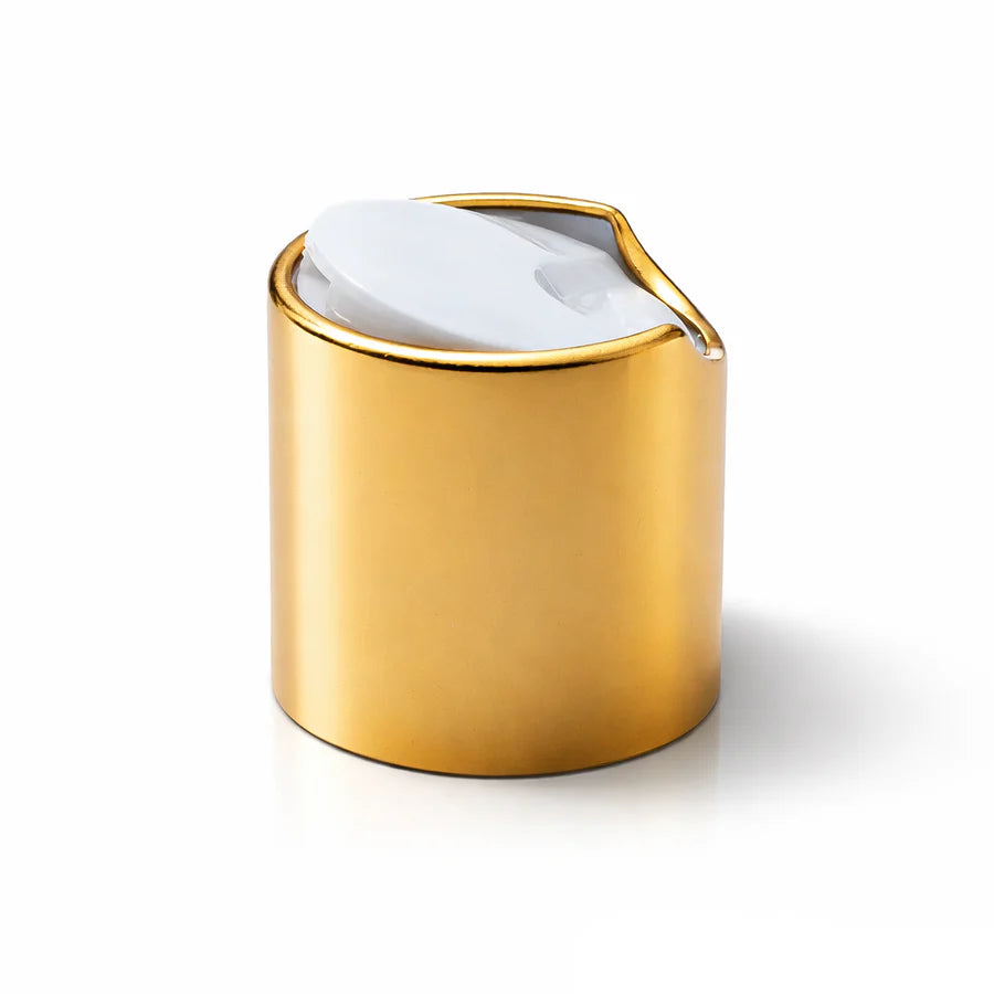 Disc Cap Gold/Silver (24/410 neck)