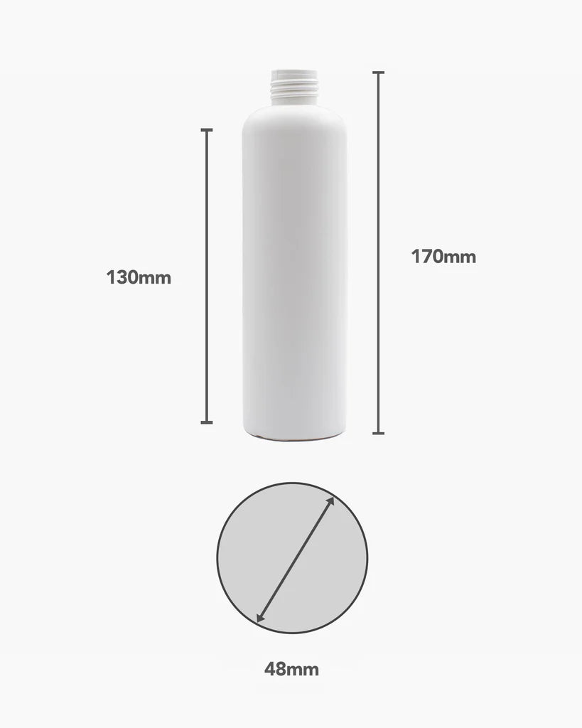 HDPE Boston Tall Range (24mm neck) - No Closure