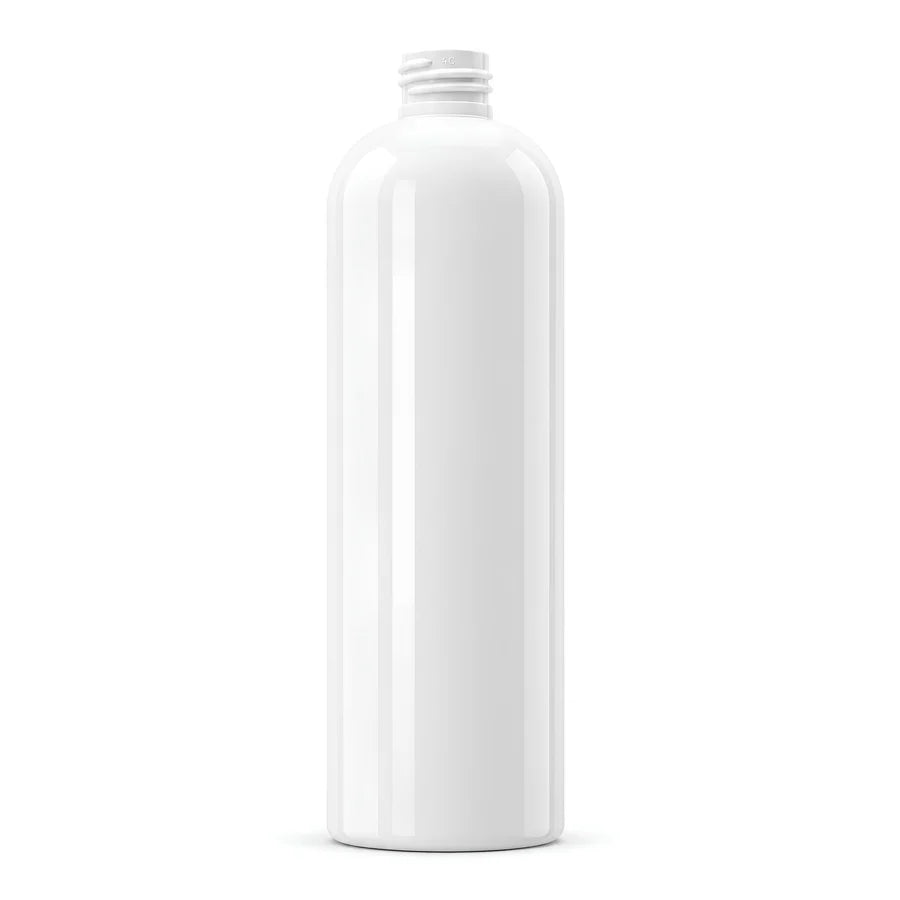 PET Boston Tall Shiny White - No Closure
