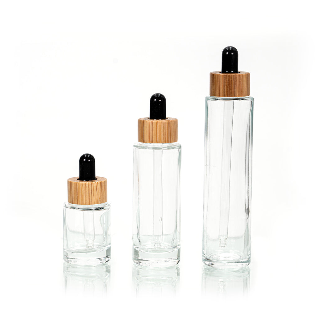 Lorel Serum Clear Bottles with Dropper Closure