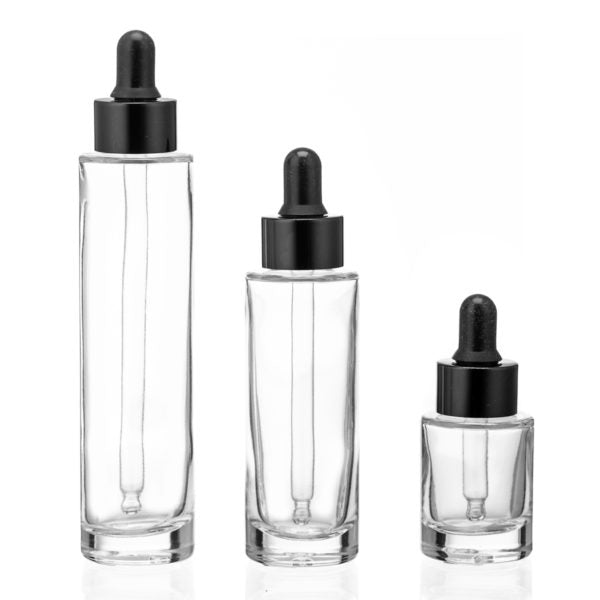 Lorel Serum Clear Bottles with Dropper Closure