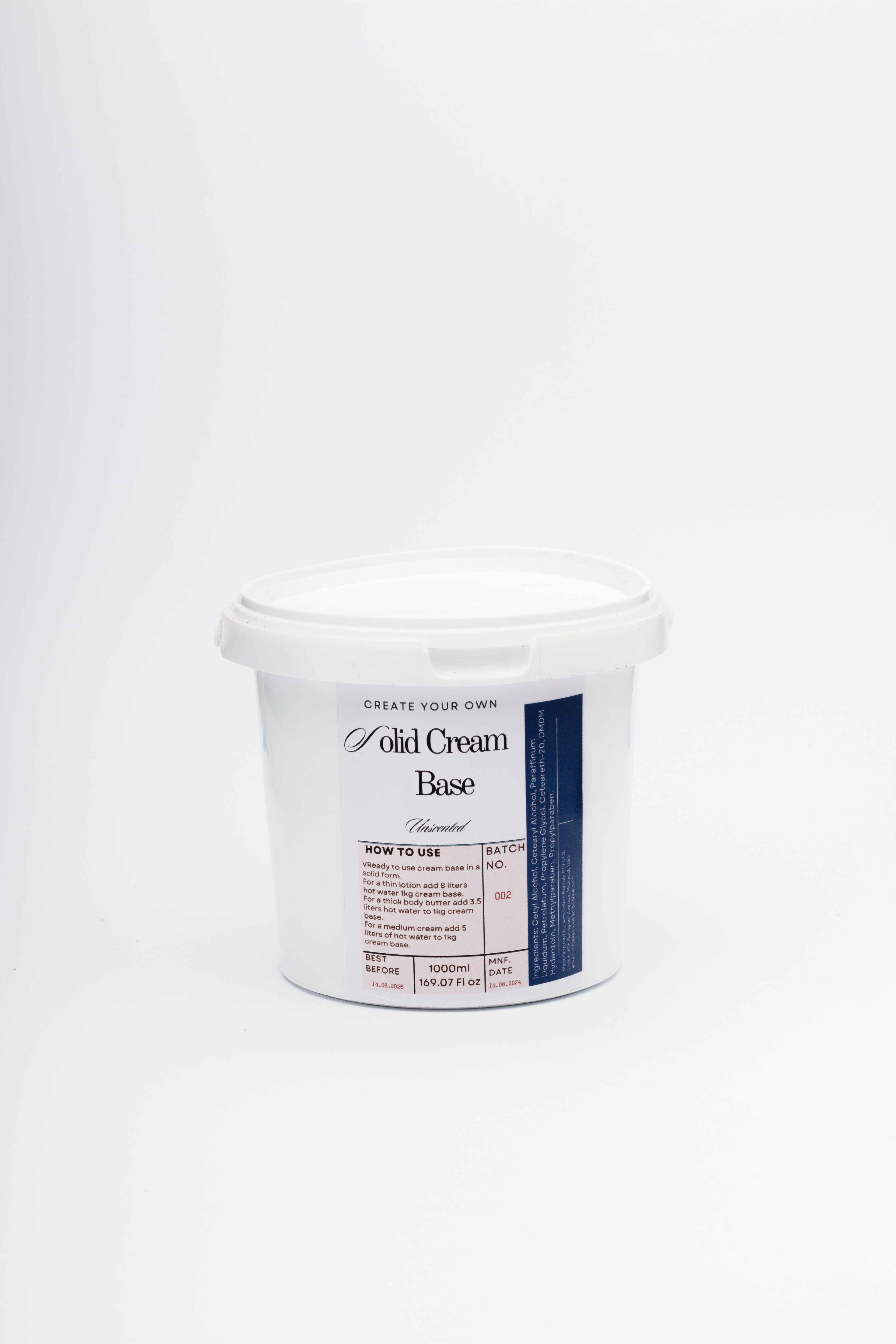 Solid Cream Base