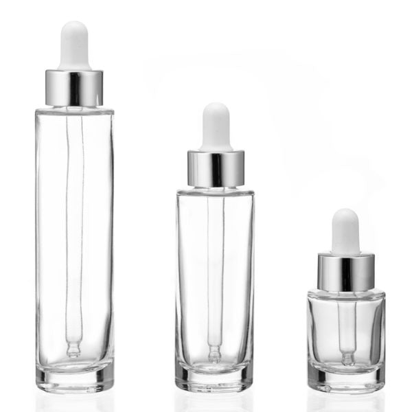Lorel Serum Clear Bottles with Dropper Closure