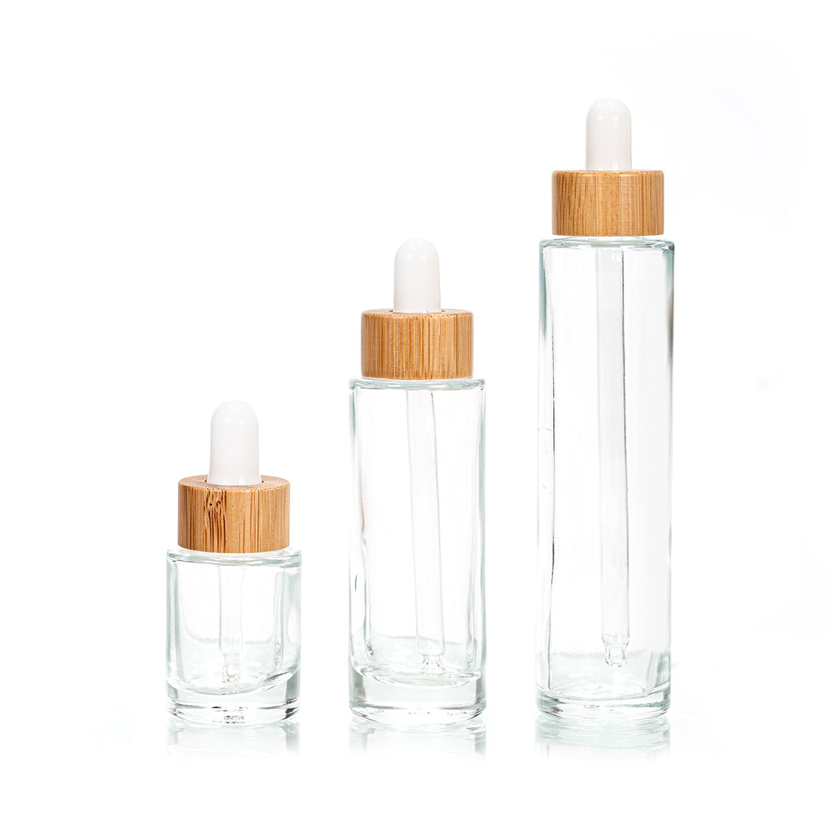 Lorel Serum Clear Bottles with Dropper Closure