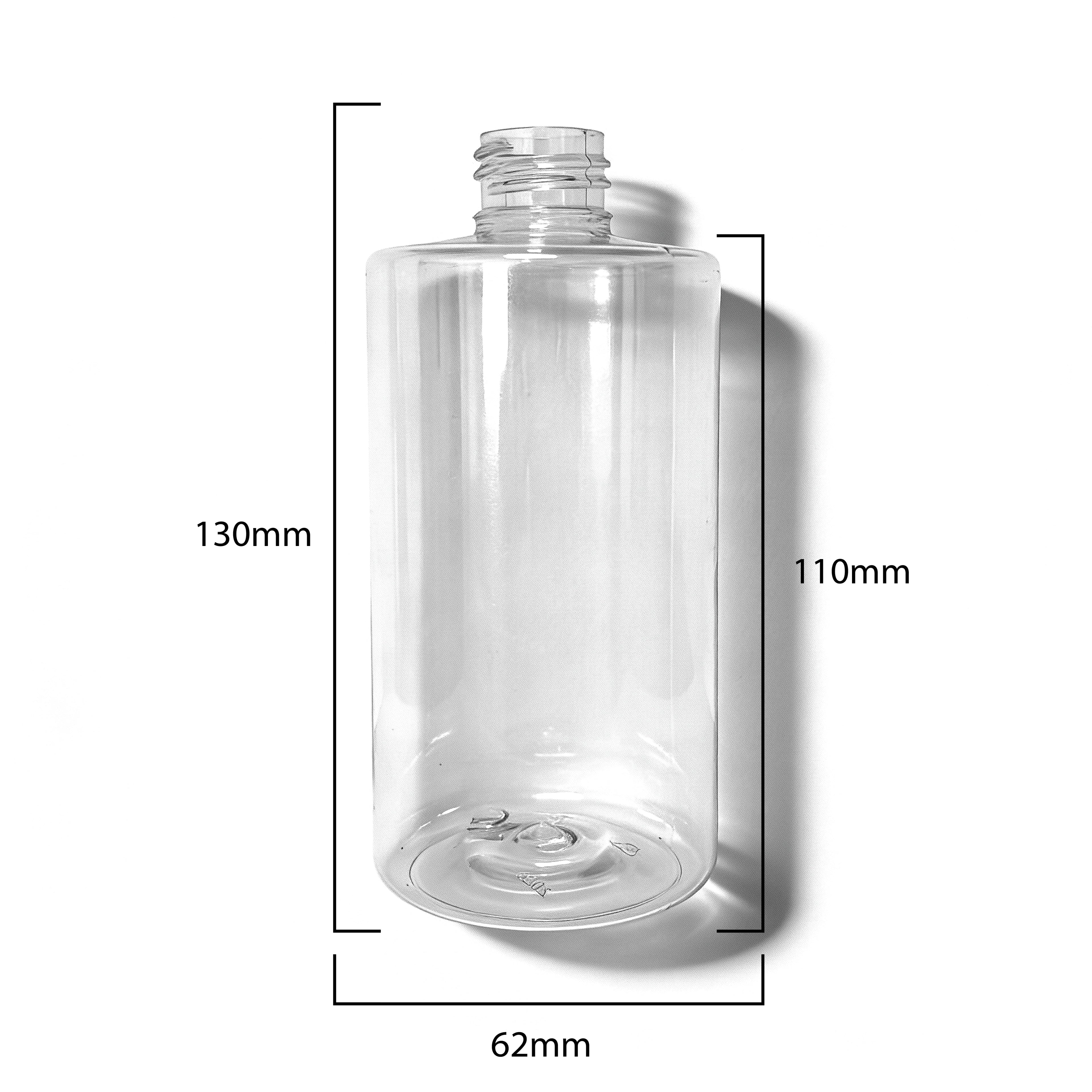 310ml PET Flat Shoulder  - No Closure