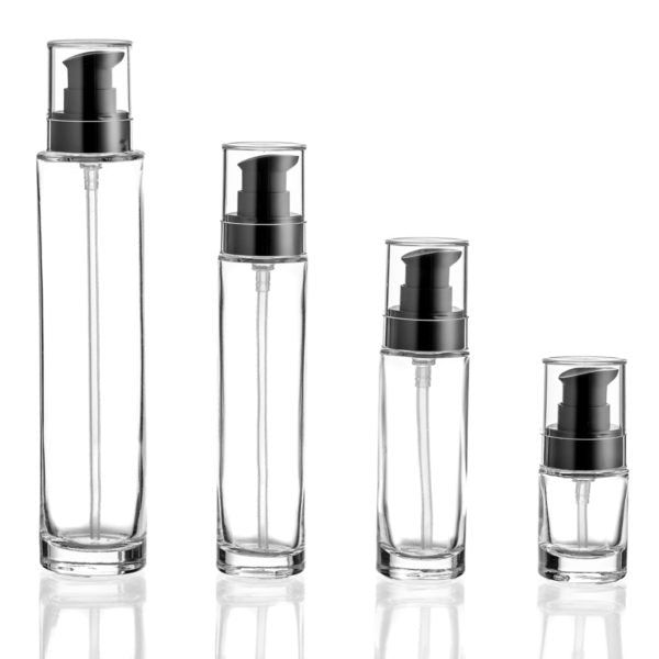 Lorel Serum Clear Bottles with Pump Closure