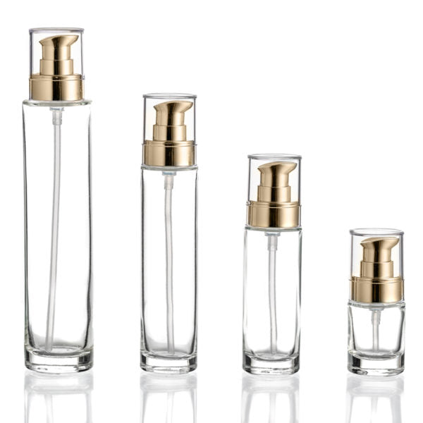 Lorel Serum Clear Bottles with Pump Closure