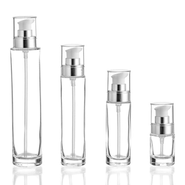 Lorel Serum Clear Bottles with Pump Closure