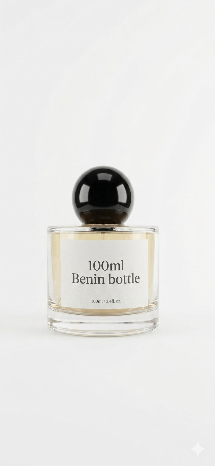 Benin Empty Bottle with Cap